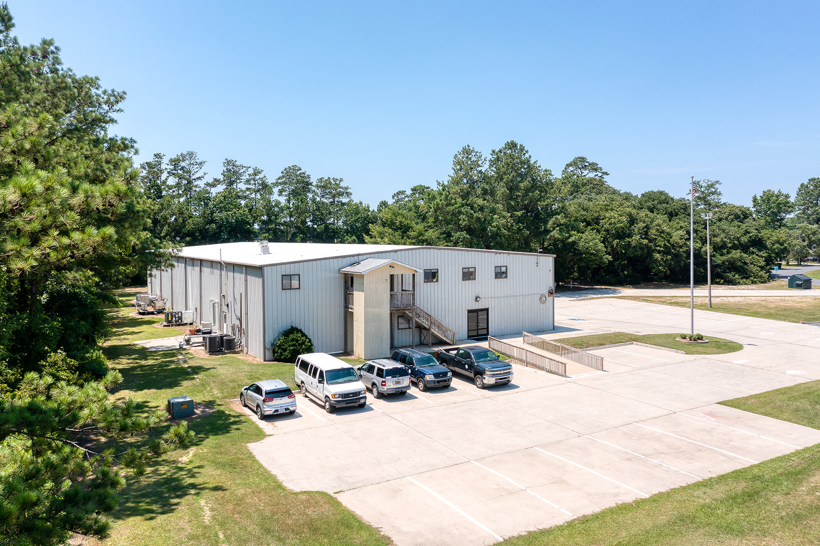 Aerial image of Lions Club Center