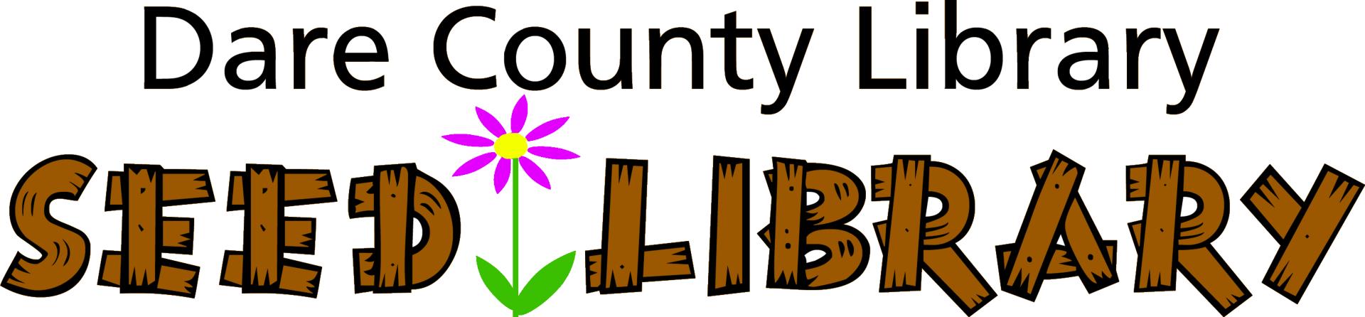 Dare County Library Seed Library Color Logo