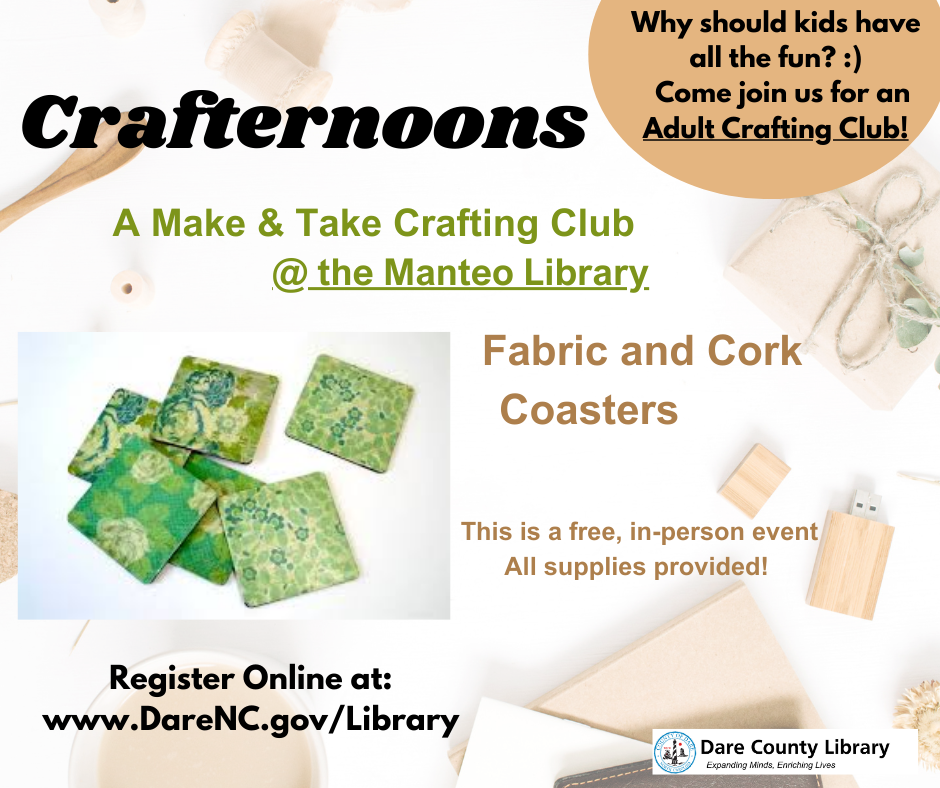 Adult Crafting Club Manteo