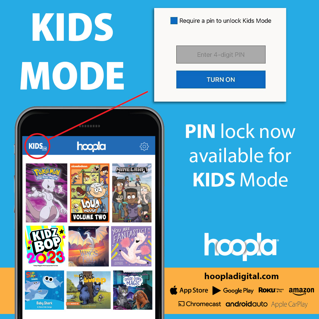 hoopla Kids Mode