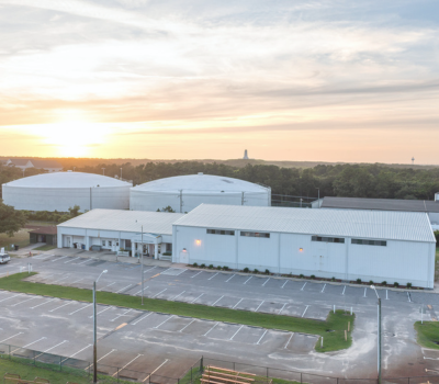 Dare County Youth Center Aerial at sunset